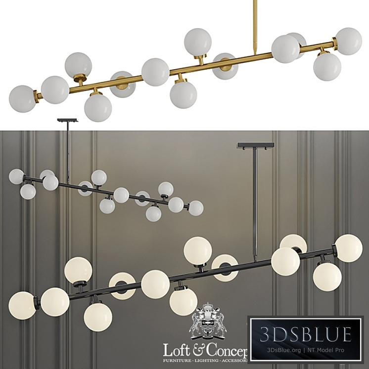 Lamp Bubble Stik Chandelier