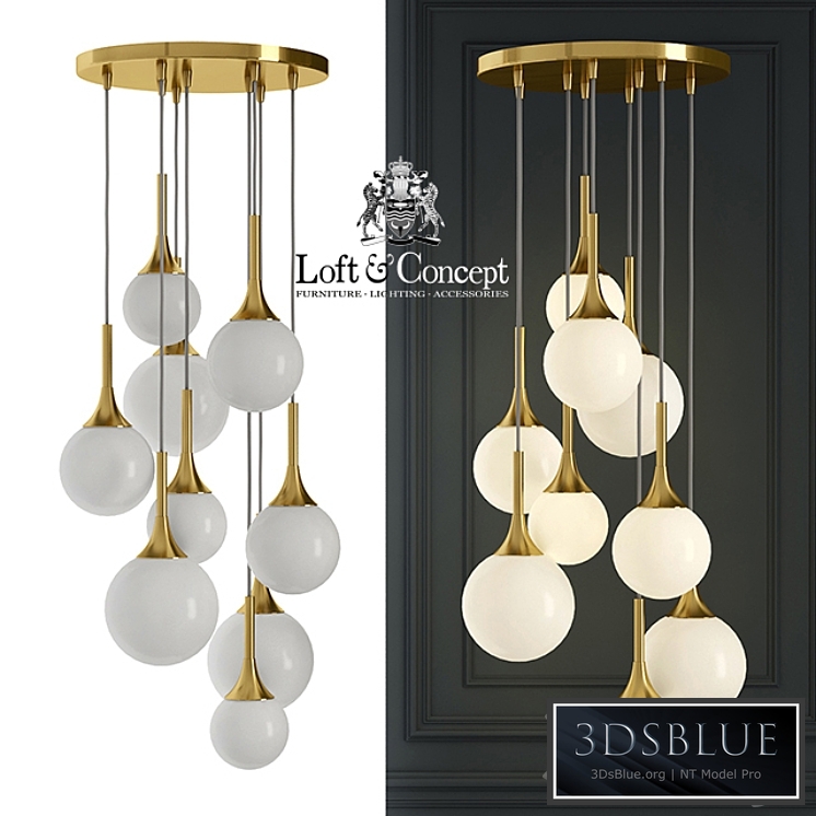 Hanging lamp Restoration Hardware Whitney Chandelier