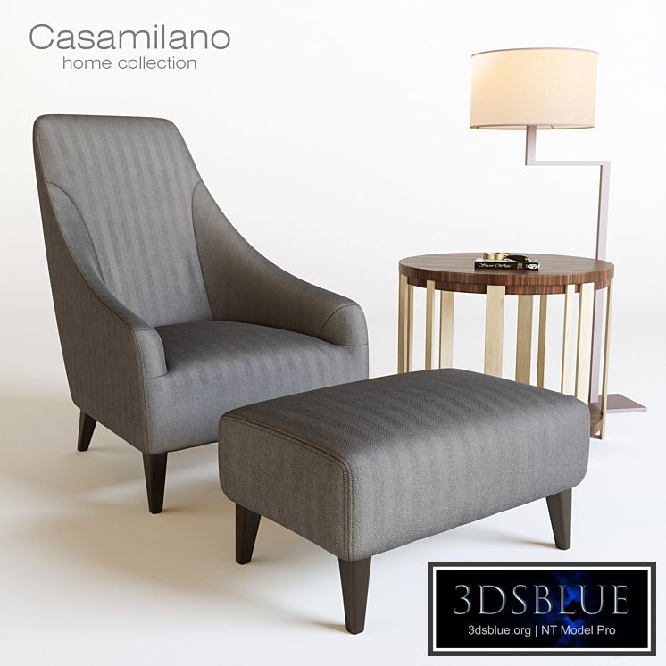 Armchair Casamilano Magenta