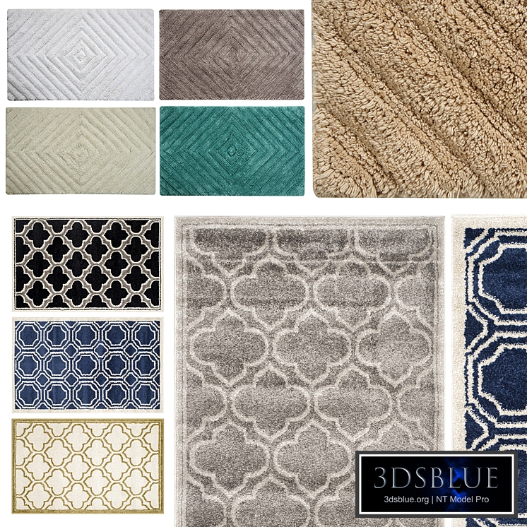 Saffron Fabs Bath Rug