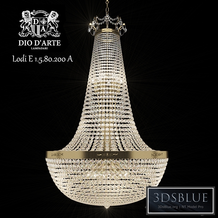 Chandelier Dio D'Arte Lodi E 1.5.80.200 A