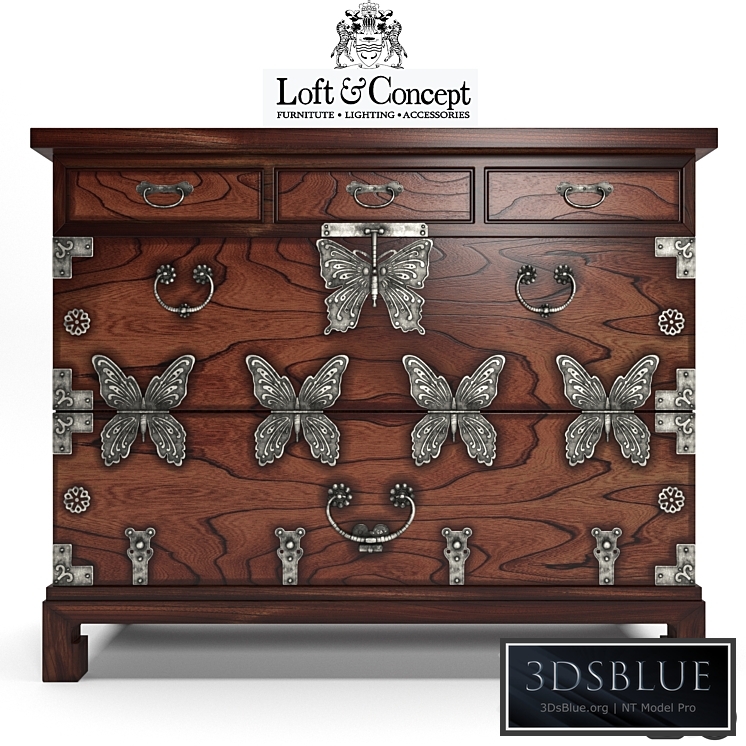 CHINOISERIE_CHEST _OF_DRAWERS_BUTTERFLY