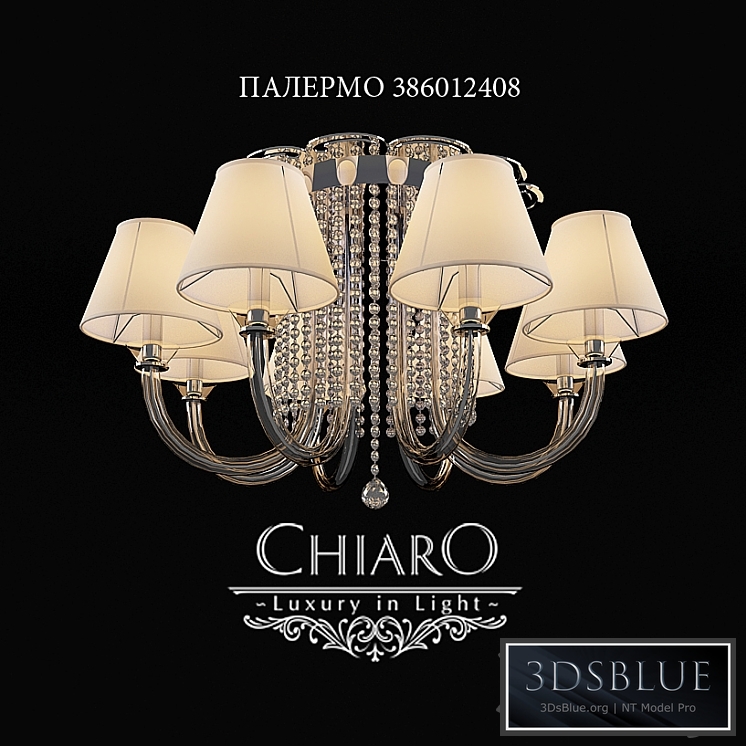 Chandelier Ceiling Chiaro Palermo