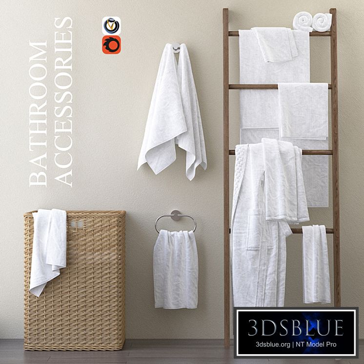 A set of towels for the bathroom m30