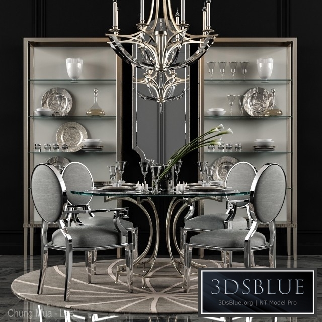 Miramont Round Dining Table (Bernhardt)