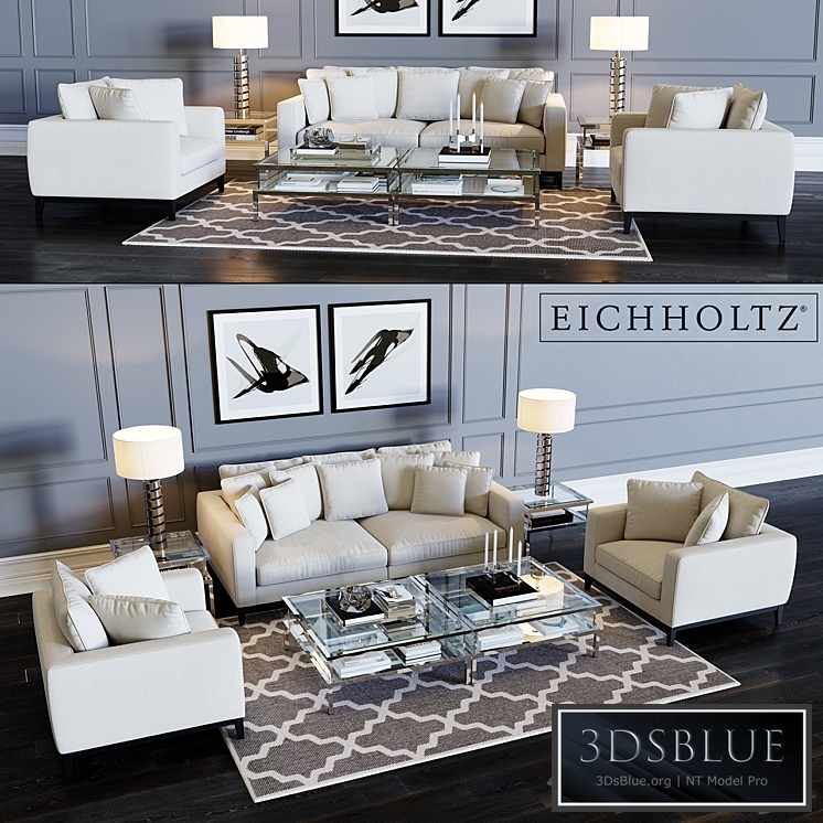 Eichholtz Sofa Principe &amp; Chair Principe