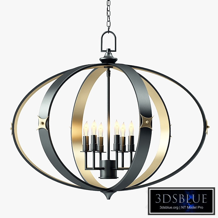 Currey and Company Huntsman Chandelier