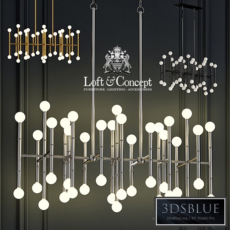 Chandelier Meurice Rectangular Chandelier Jonathan Adler