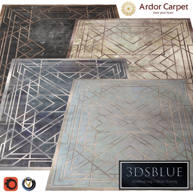 Carpet Ardor (Echelle) 2400h3000 (4 colors)