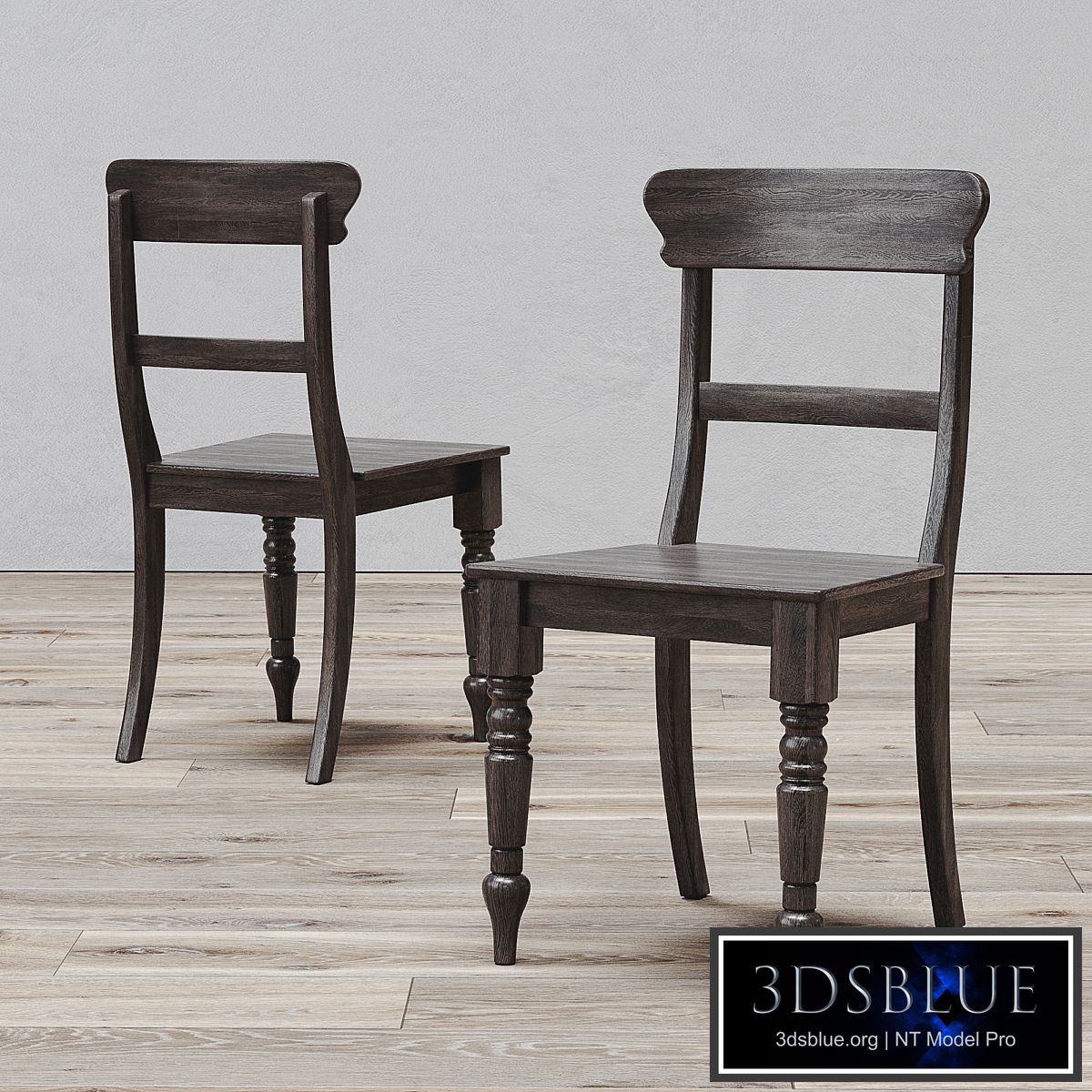 19TH C. ENGLISH SCHOOLHOUSE SIDE CHAIR