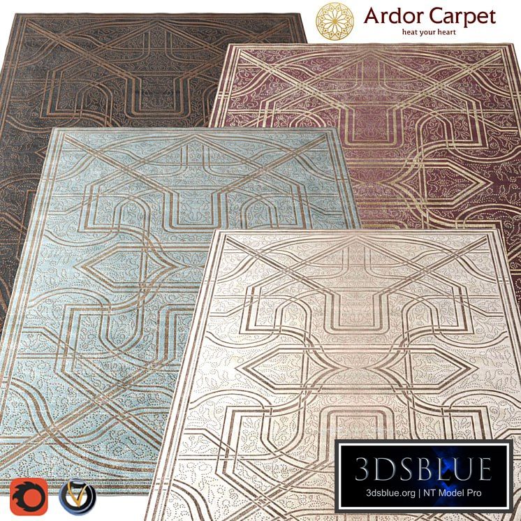 Carpet Ardor (Route) 2400h3000 (4 colors)