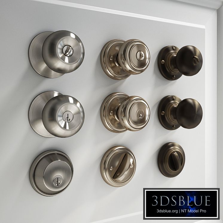 Door knobs and locks