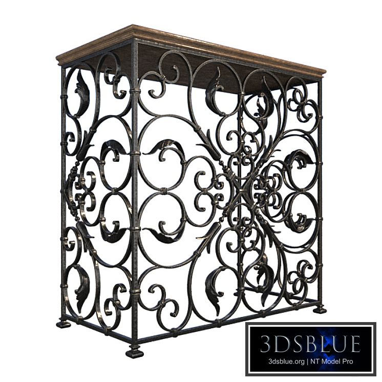 Forged cantilever table