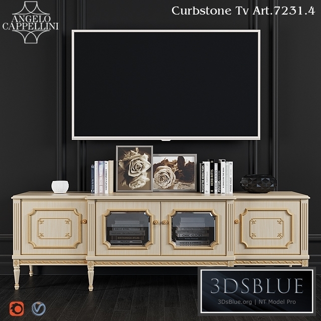 Angelo Cappellini TV Stand Art.7231 / 4