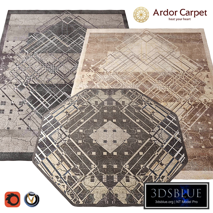 Carpet Ardor (Habitat) 2400х3000 (3 colors)