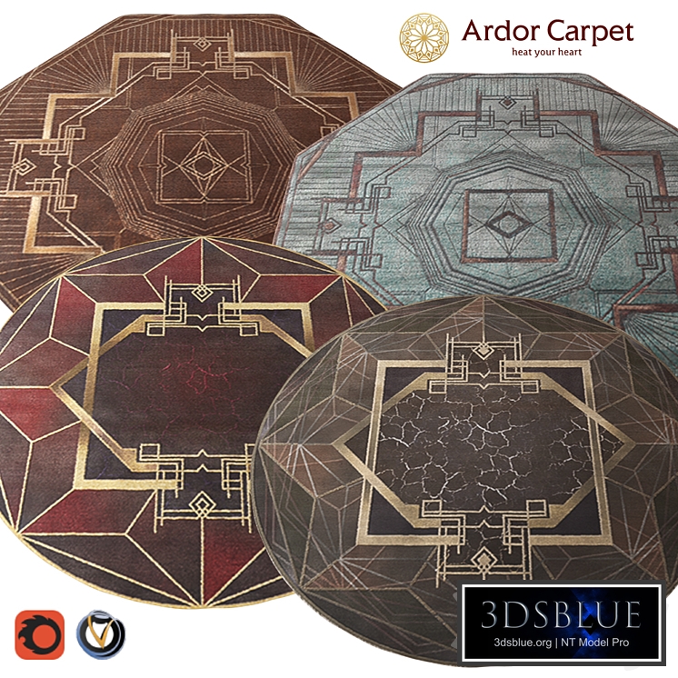 Carpet Ardor (Rod) D 2400 (4 colors)