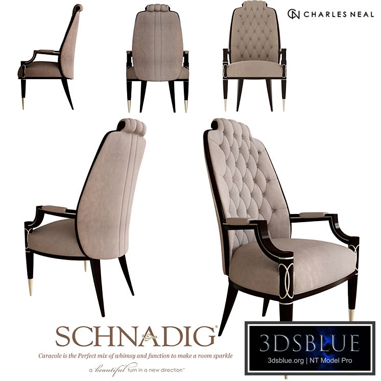 The Everly Dining Arm Chair