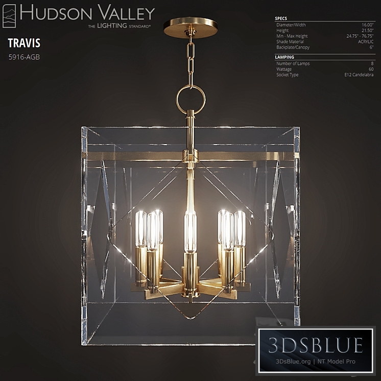 Hudson Valley TRAVIS 5916-AGB