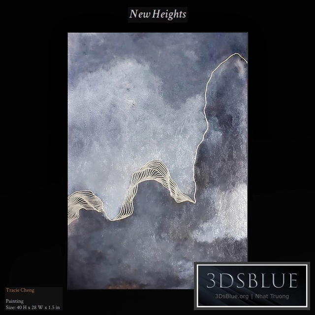 New Heights Painting by Tracie Cheng