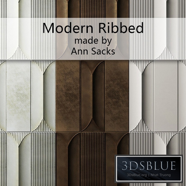 Tile Modern Ribbed by Ann Sacks