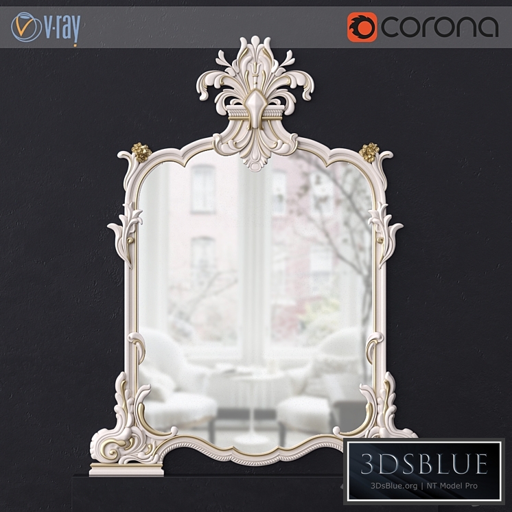 Classic mirror Silik