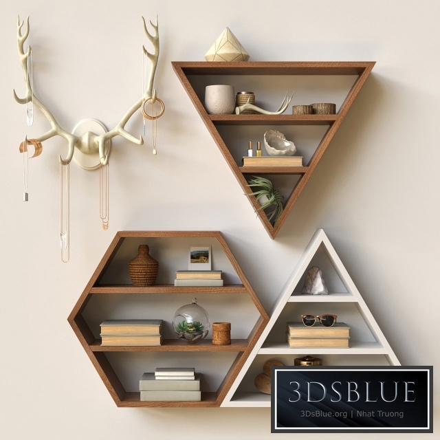 Triangular Shelves