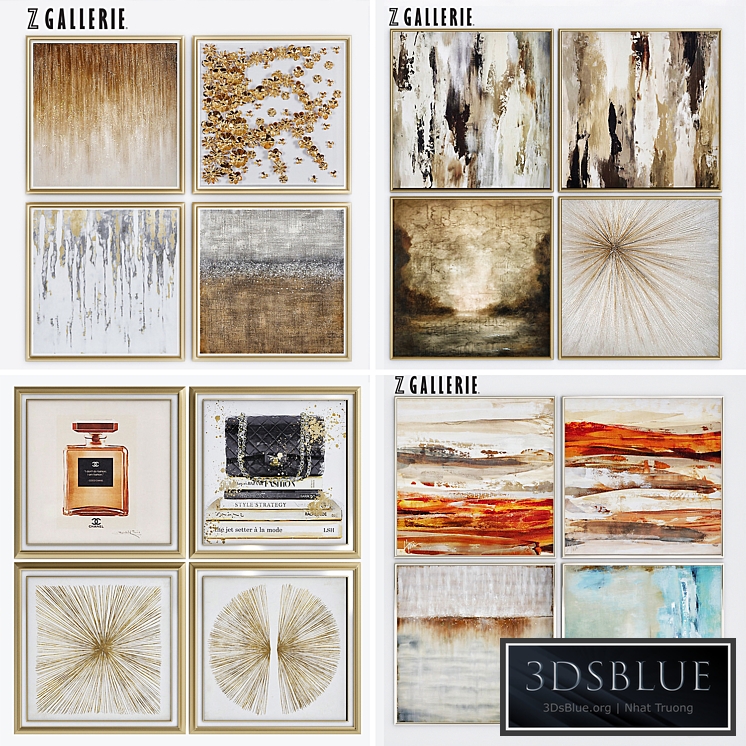 Art Gold decor frame