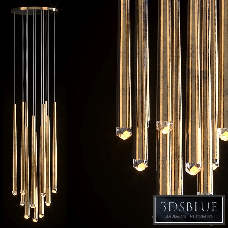 Suspension Restoration Hardware Aquitane Round chandelier 18
