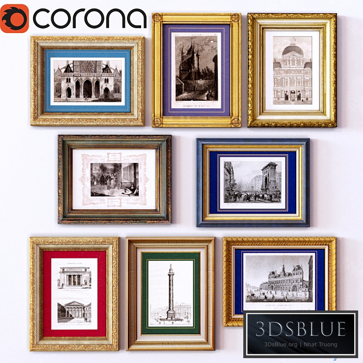 Pictures in frame 12