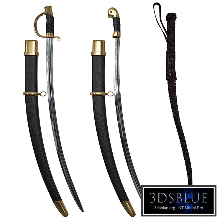 Cossack checkers and whip