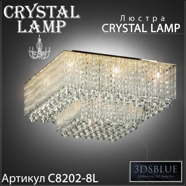 Chandelier Crystal lamp C8202-8L