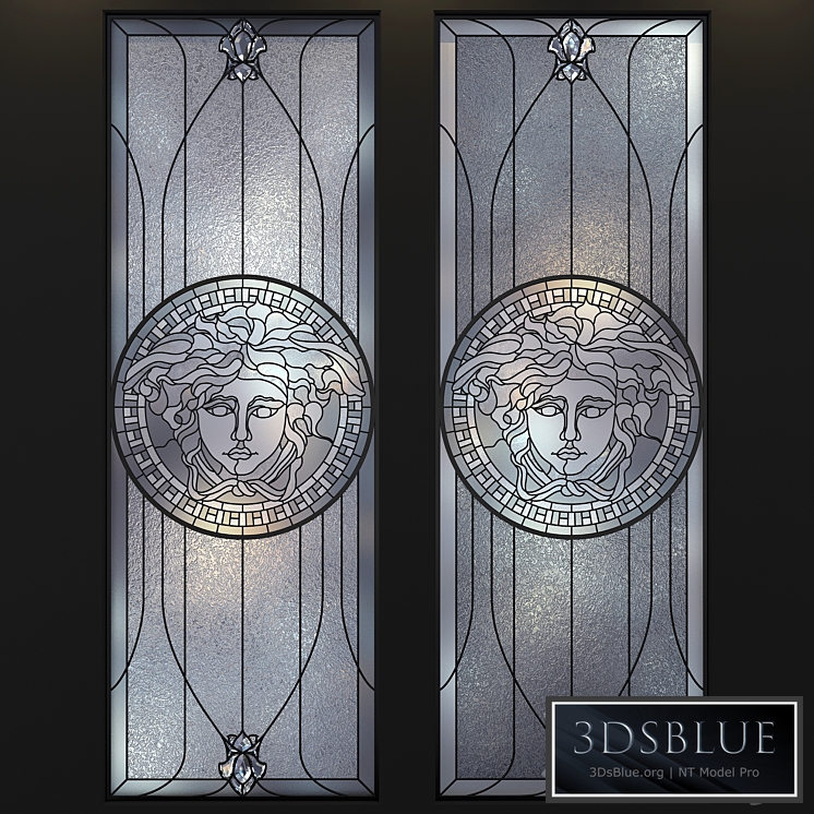 Stained-glass window VERSACE