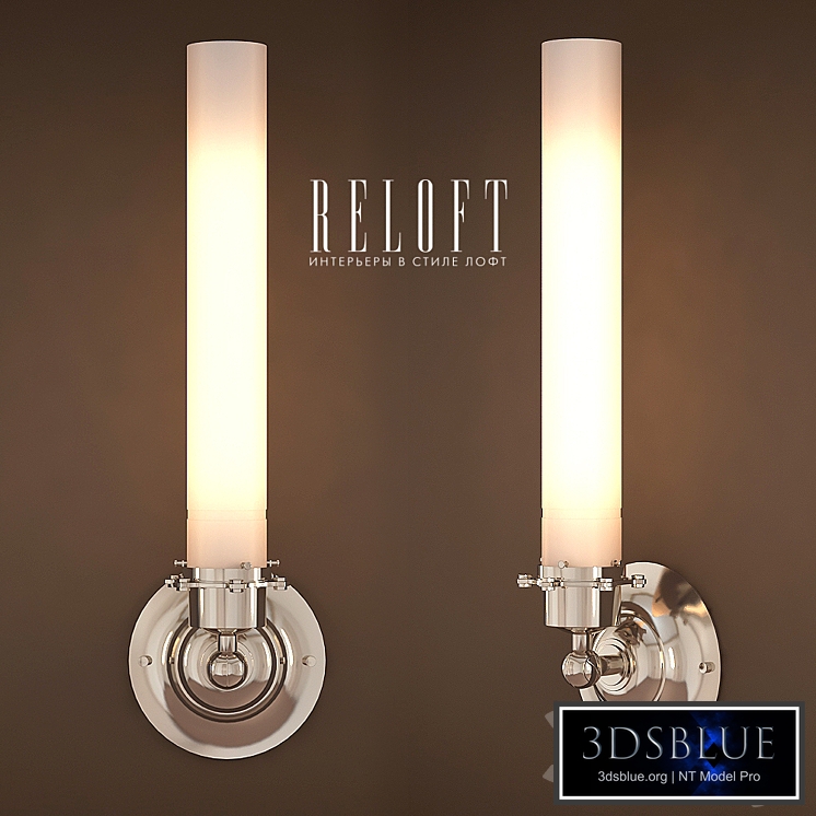 HIGH BRAKE IN POLISHED NICKEL WITH MILK GLASS PLAFON