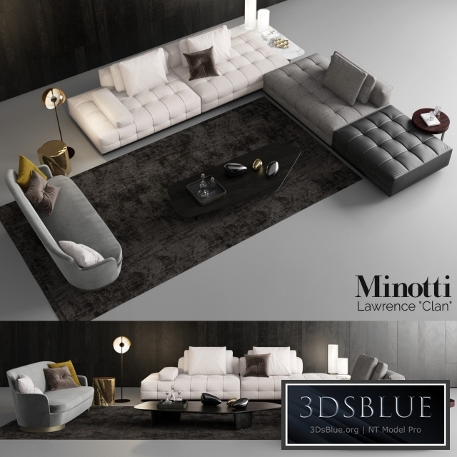 Minotti Lawrence Clan Seating 3