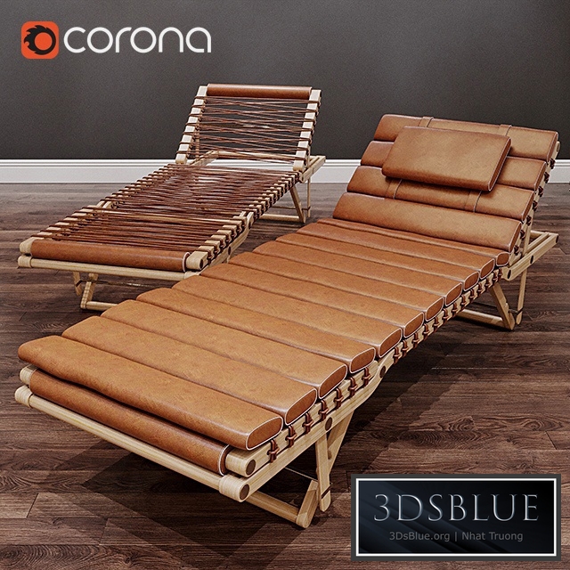 Chaise lounge Hermes Lounge Chair Pippa by Rdai