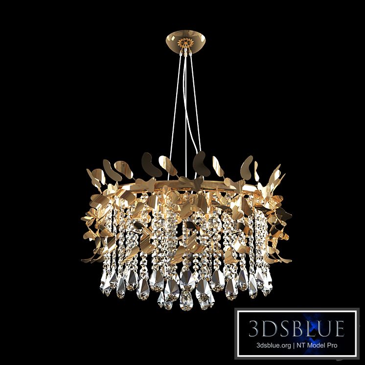 Chandelier pendant Crystal Lux Romeo SP6 GOLD