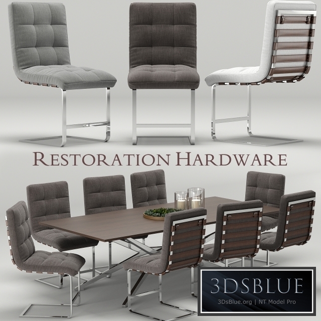 Spyder-Rossi desk-chair, RH Modern