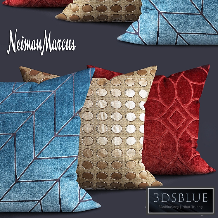 Modern Twist Gold Pillow