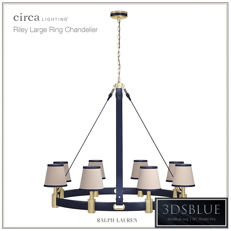 Riley Large Ring Chandelier by RALPH LAUREN