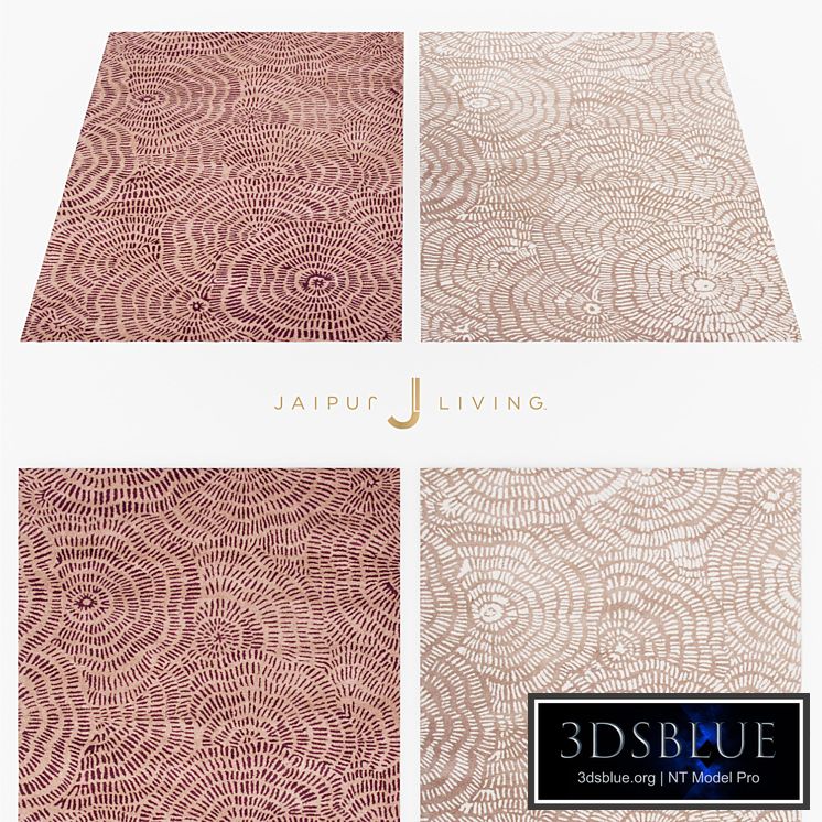 Jaipur Dotted Flower Rug From En Casa By Luli Sanchez