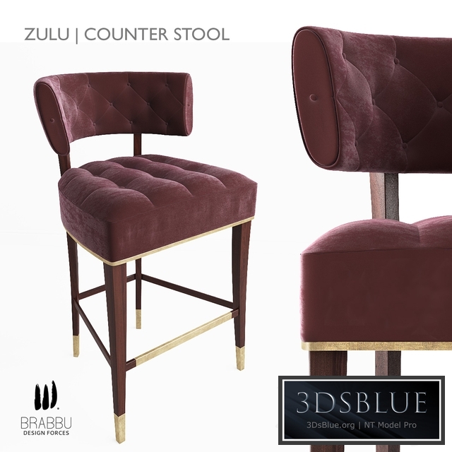 Brabbu - Zulu Counter Stool