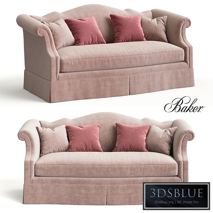 BAKER Camelback Sofa 6513-81