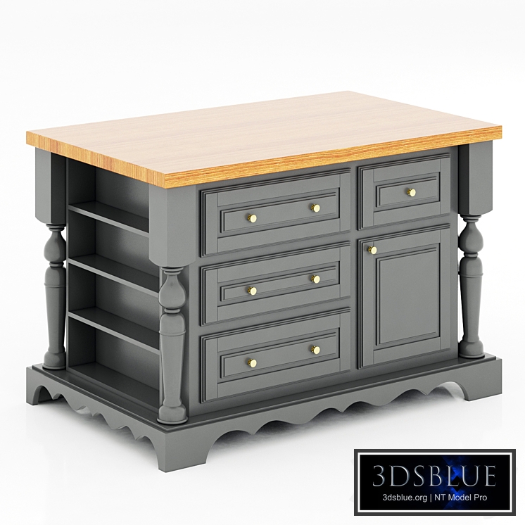 Lyn Design Kitchen Island