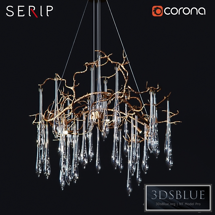 SERIP AQUA CT3258 / 8 CHANDELIER