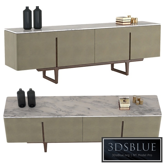 Chest of drawers Poltrona Frau Fidelio