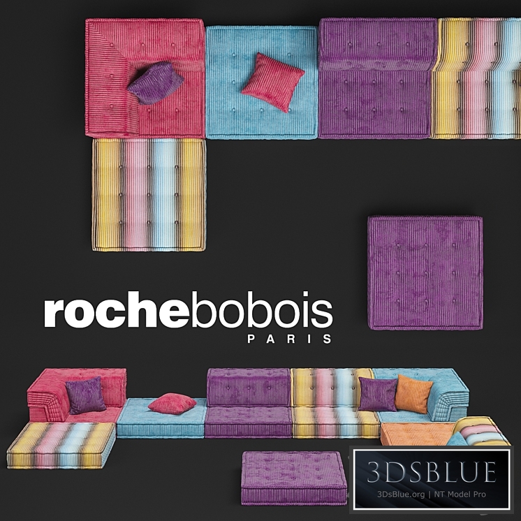 Sofa Mah Jong Roce Bobois