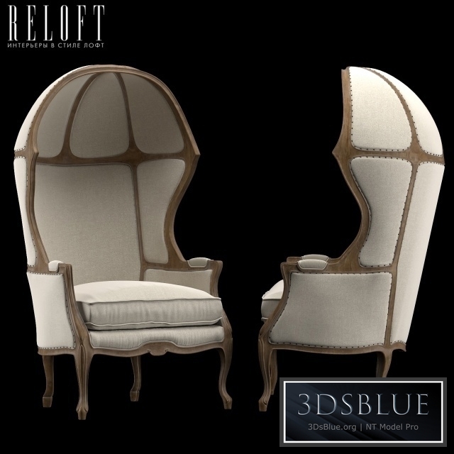ARMCHAIR WITH VERSAILLES DOME