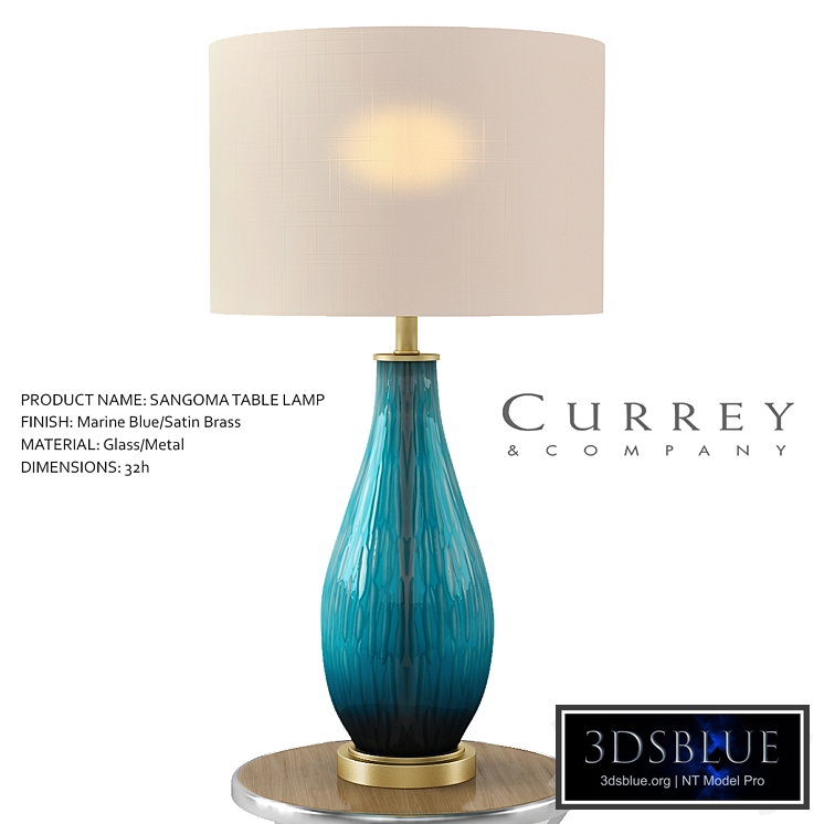 Sangoma Table Lamp - Currey & Company