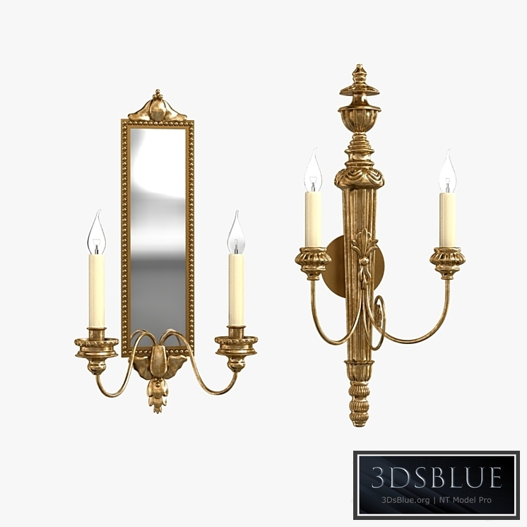 Vaughan Granville and Saltram wall light