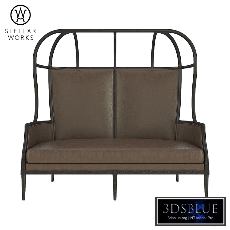 Stellar Works Laval Crown Chair with Opened Roof